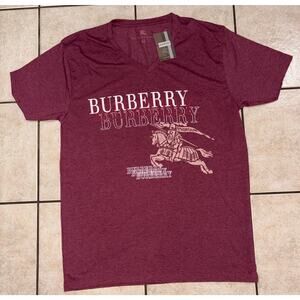 Burberry London active men’s v neck shirt XL new
